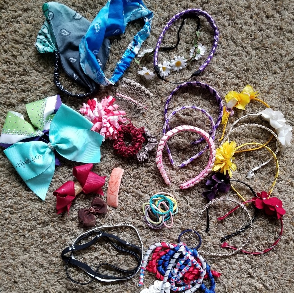 Kids hair accessories $15.00 for all.